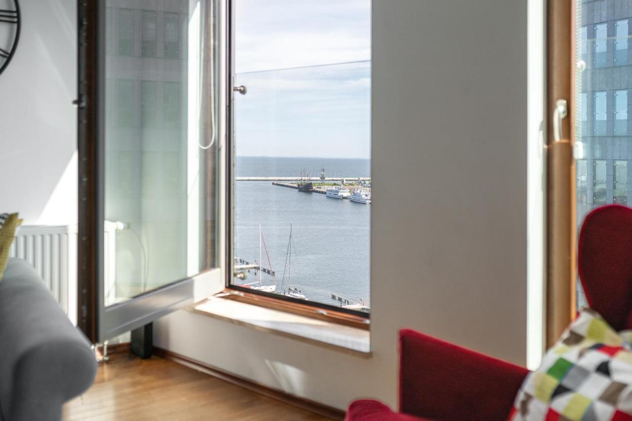 Glob Apartament Sea Towers Gdynia Buitenkant foto