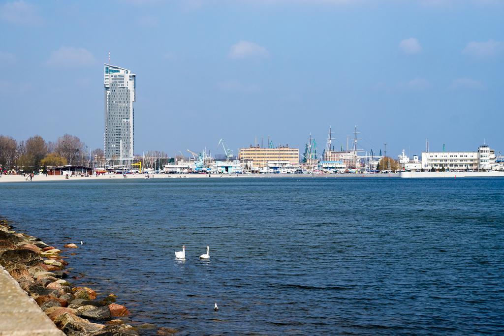 Glob Apartament Sea Towers Gdynia Kamer foto