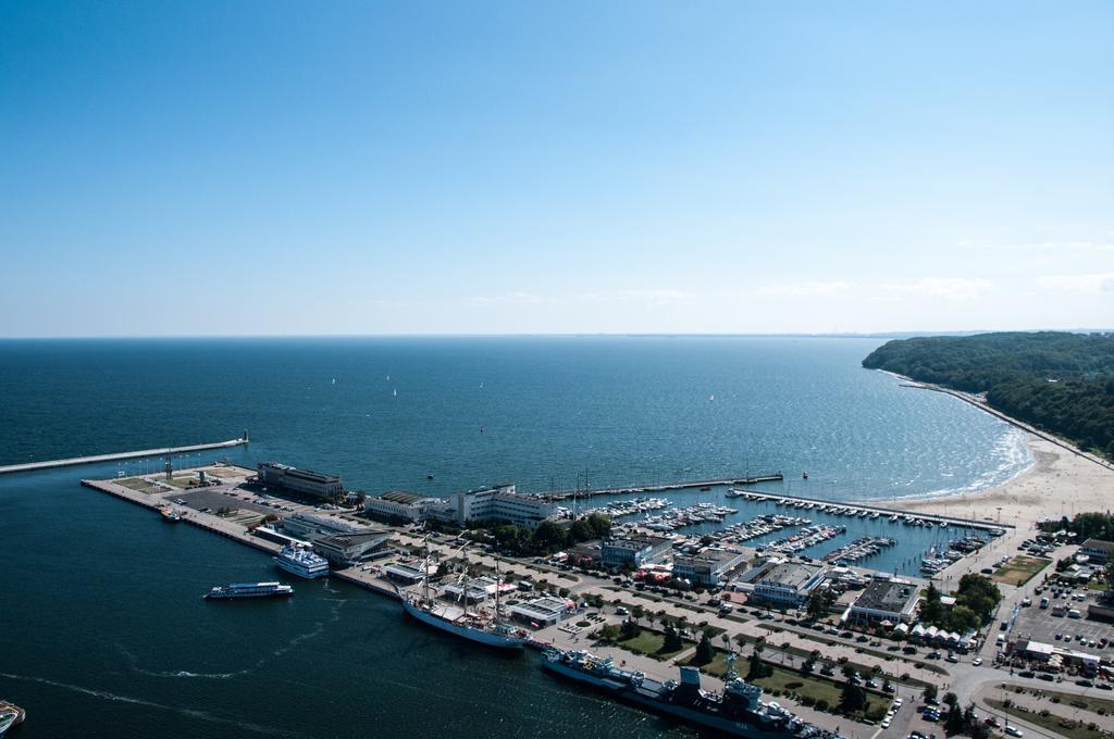 Glob Apartament Sea Towers Gdynia Buitenkant foto